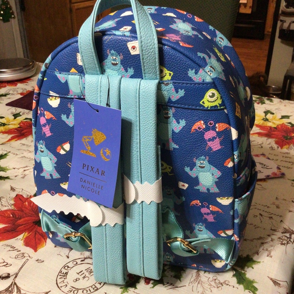 Danielle Nicole Pixar Monster, Inc Backpack - Picture 2 of 5